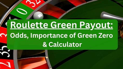 green payout roulette|Iba pa.